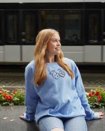“No Luck, Just God” Sweatshirt